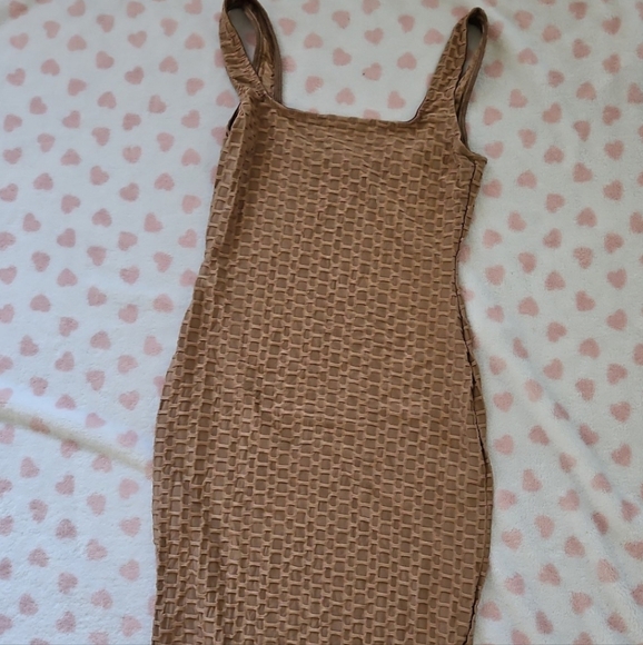 Fashion Nova Textured Bodycon Dress Size Large - Picture 2 of 4